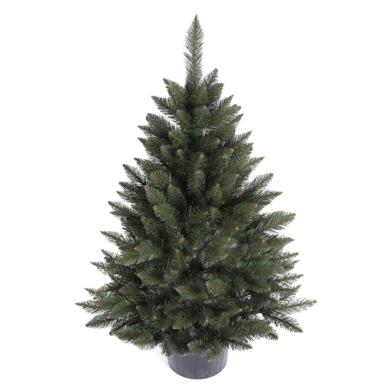 Vianočný stromček v kvetináči Smrek SKANDI 110 cm