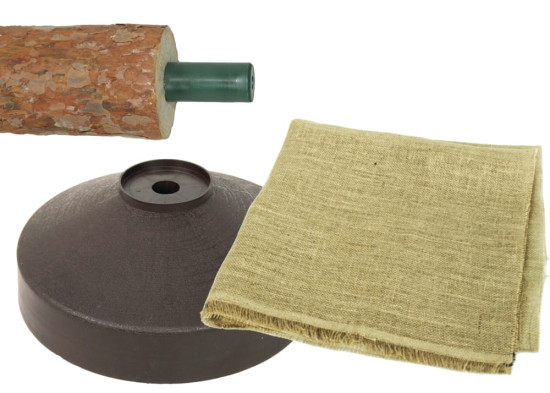 Vianočný stromček Smrek prírodný na pni 180 cm