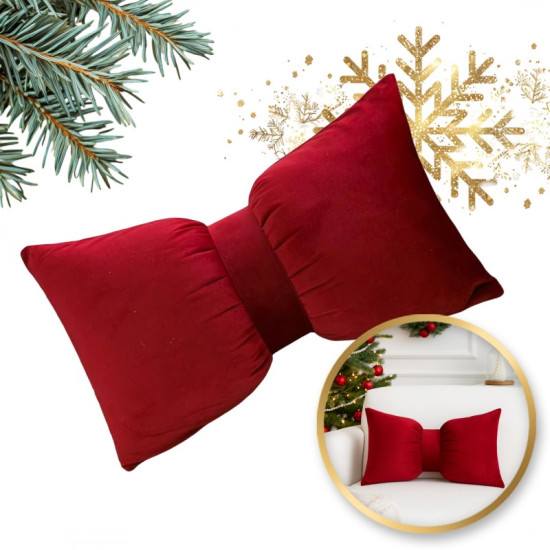Vianočný vankúš Mašľa 30x50 cm
