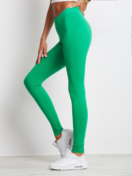 Zelené basic legíny