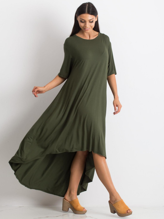 Khaki oversized šaty