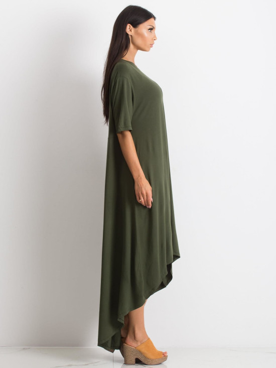 Khaki oversized šaty