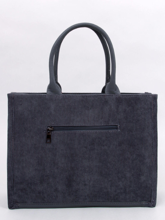 Dámska shopper taška tmavosivá