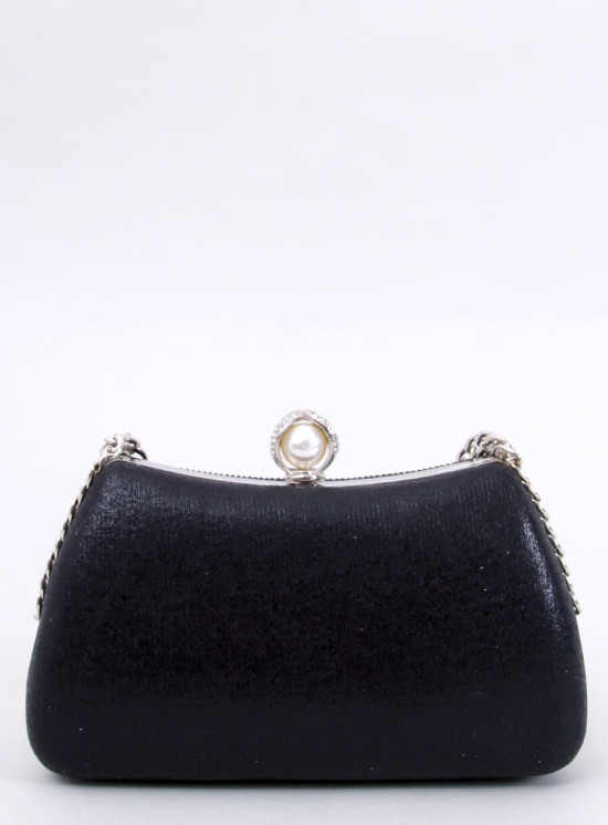 Spoločenská clutch kabelka čierna