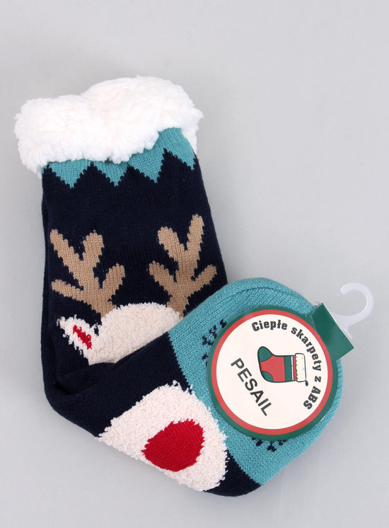 Ponožky REINDEER tmavomodré