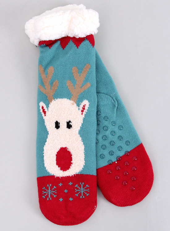 Ponožky REINDEER modré