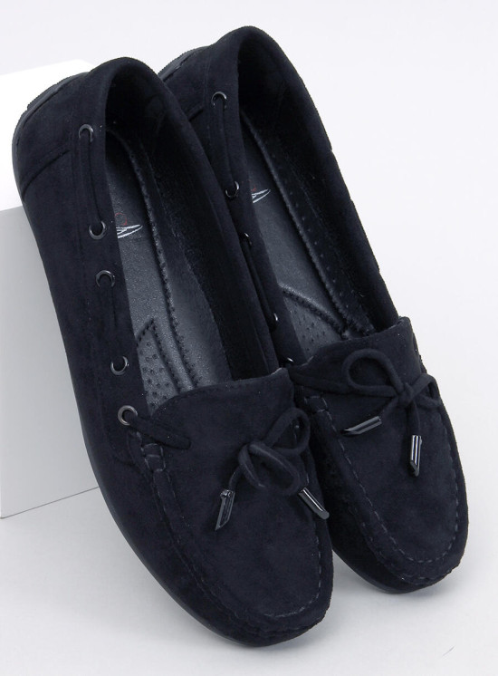 Mokasíny z ekosemišu čierne