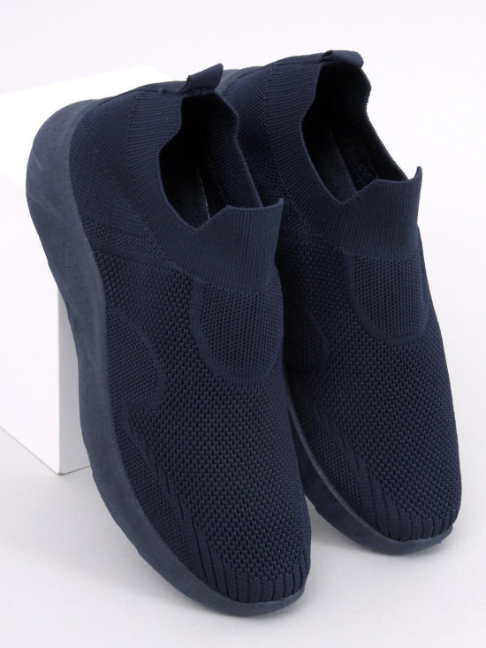 Tenisky typu slip-on námornícke modré