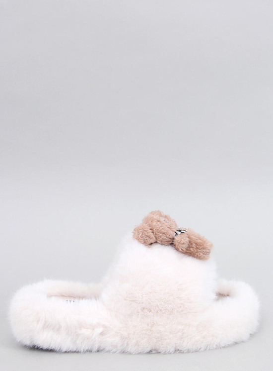 Biele papuče TEDDY
