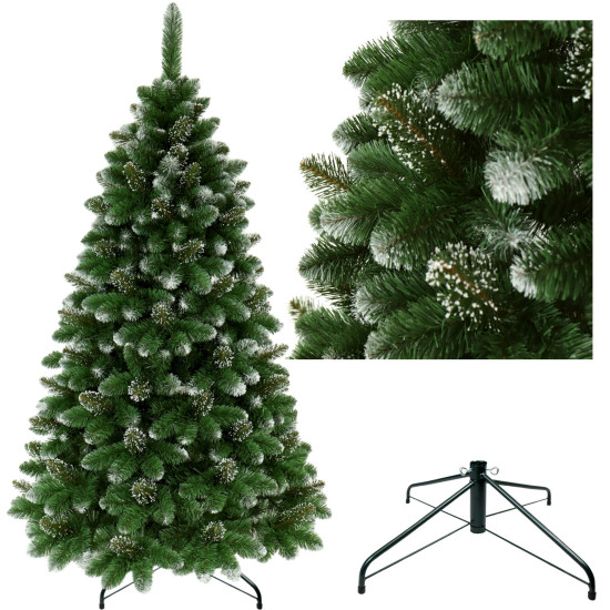 Umelý stromček Borovica kryštálová 150 cm