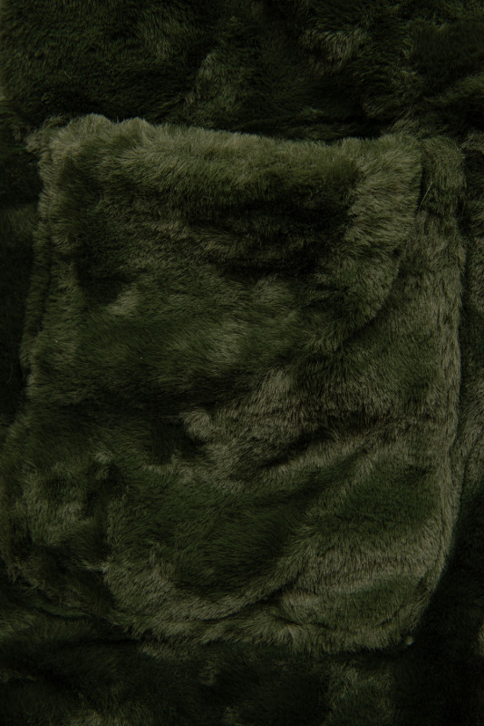 Čierna obojstranná zimná parka