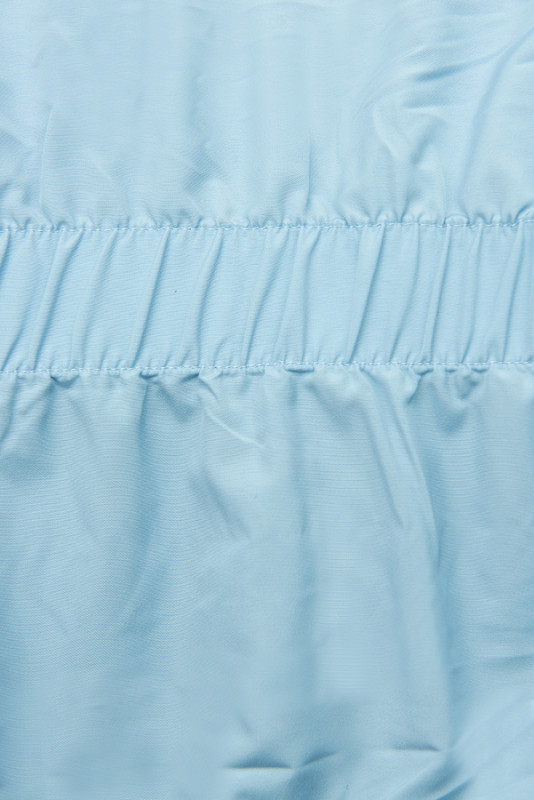 Obojstranná prechodná parka babyblue/tmavomodrá