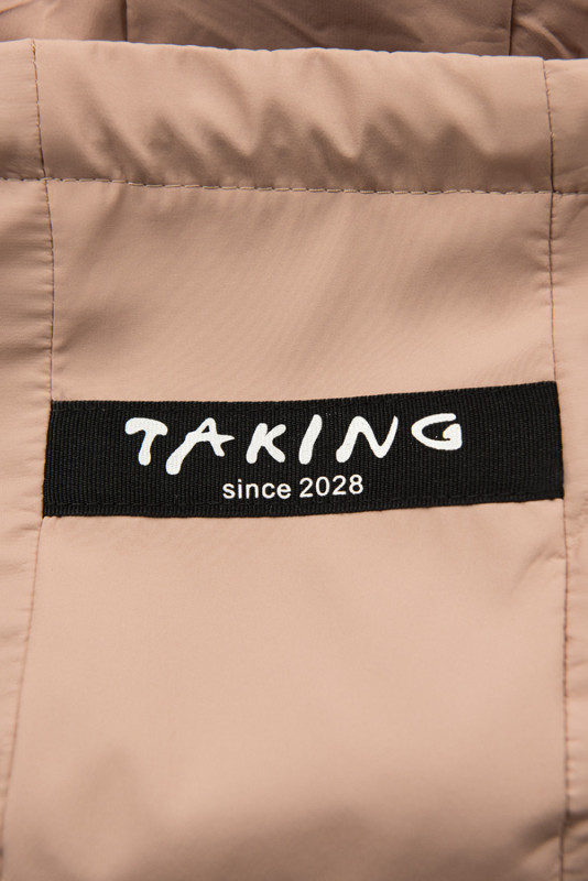 Béžová prechodná parka CLASSIC