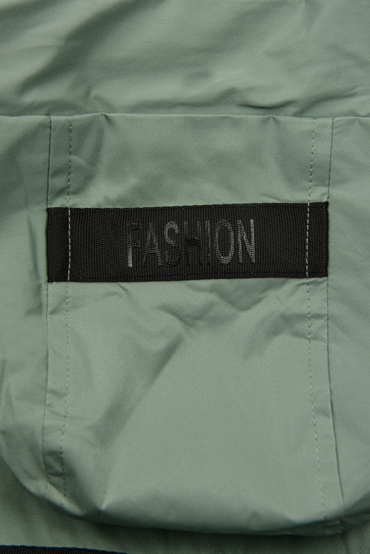 Zelená prechodná bunda FASHION