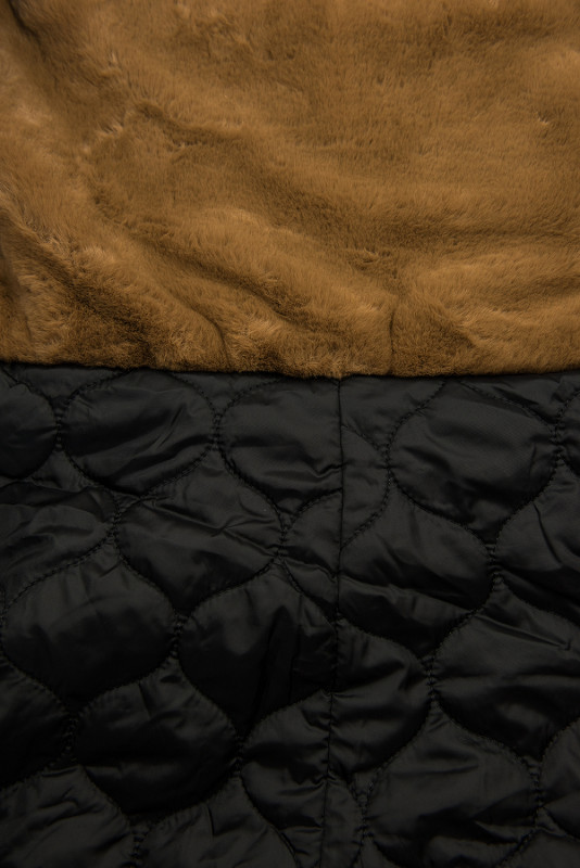 Prechodná parka so zateplením čierna