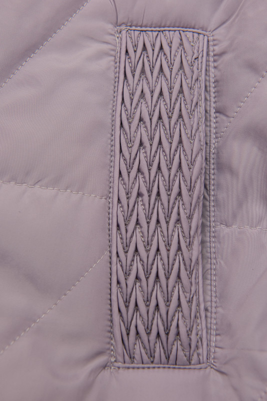 Prechodná bunda s kapucňou svetlofialová