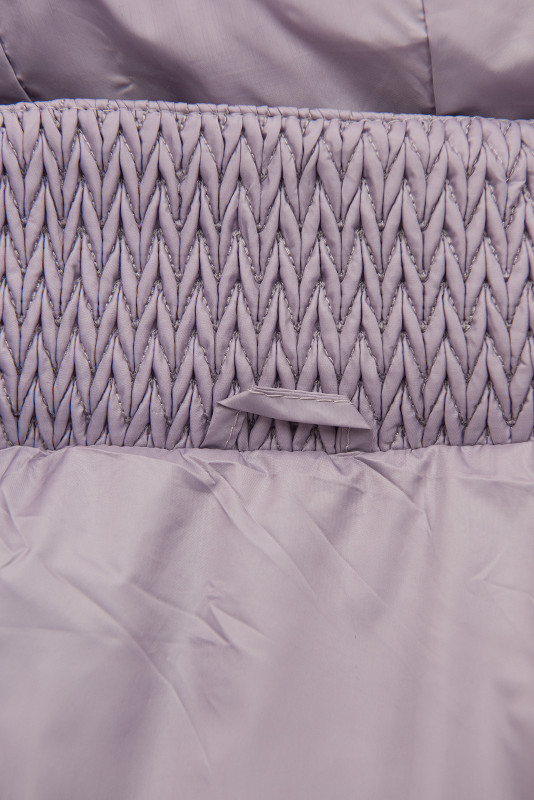 Prechodná bunda s kapucňou svetlofialová