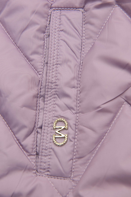 Svetlofialová predĺžená vesta