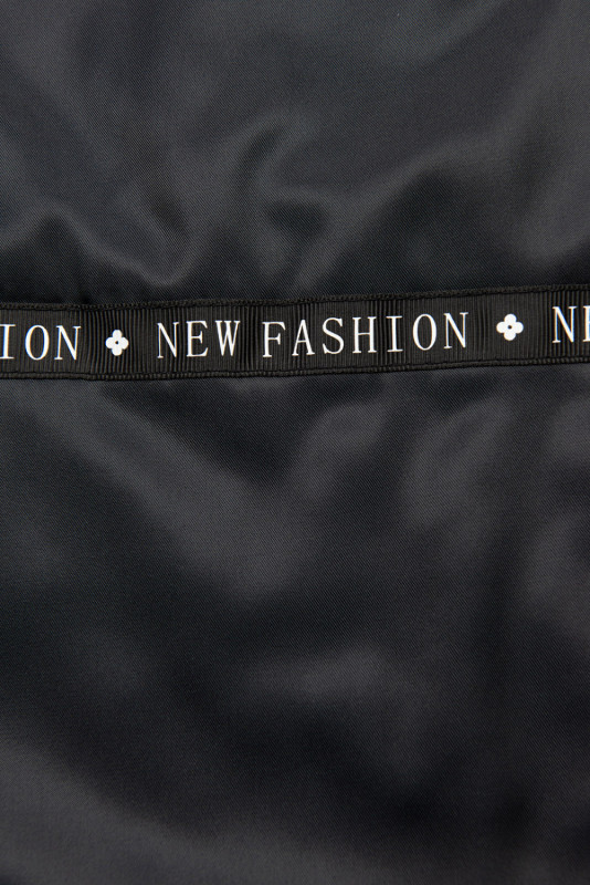 Tmavomodrá parka FASHION