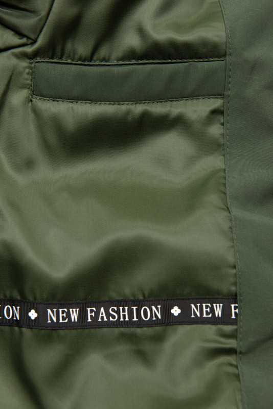 Olivovozelená parka FASHION