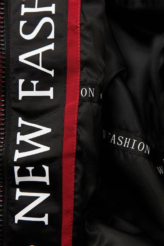 Ľahká prechodná parka FASHION červená