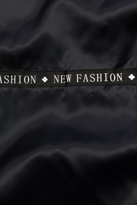 Ľahká prechodná parka FASHION tmavomodrá