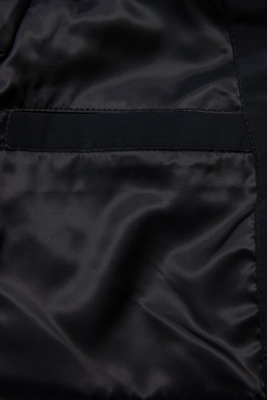 Ľahká prechodná parka FASHION tmavomodrá