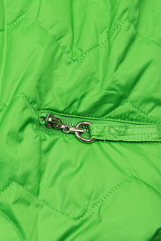 Zelená prechodná bunda FASHION