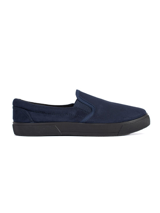 Tmavomodré slip-on tenisky