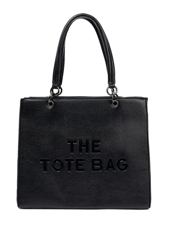 Klasická čierna shopperka TOTE