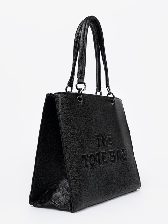 Klasická čierna shopperka TOTE