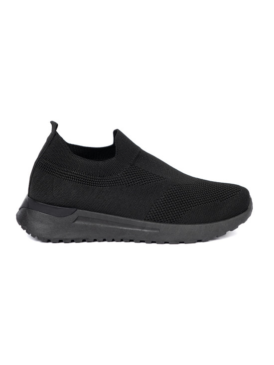 Čierne slip-on tenisky