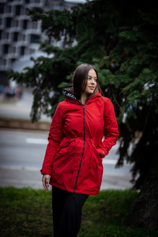 Zelená parka FASHION