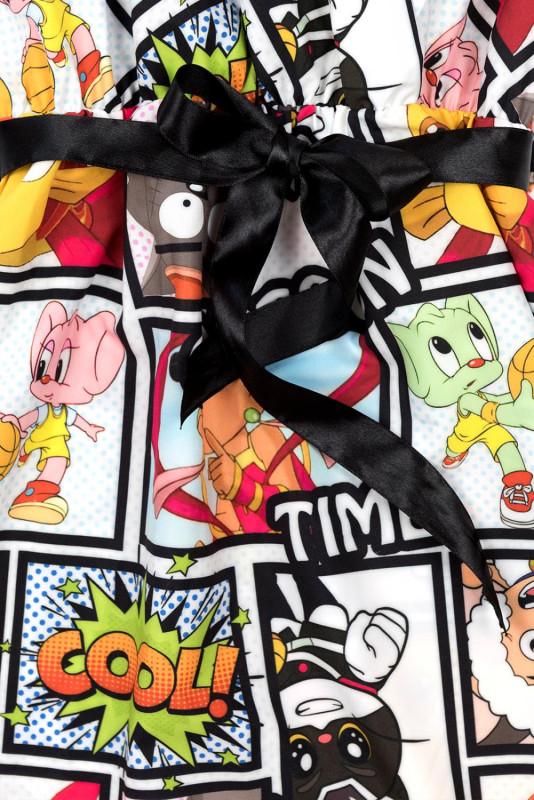 Farebné komiksové šaty HAPPY CARTOON TIME