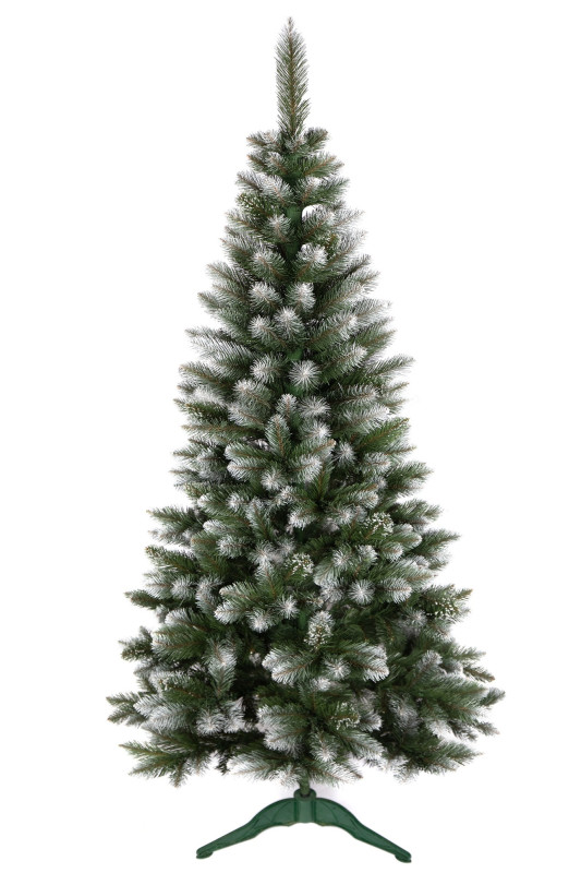 Vianočný zasnežený stromček Borovica JOY 220 cm