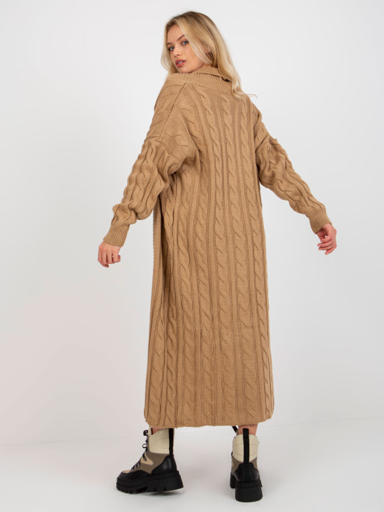 Camel trojdielny úpletový set s topom a šortkami