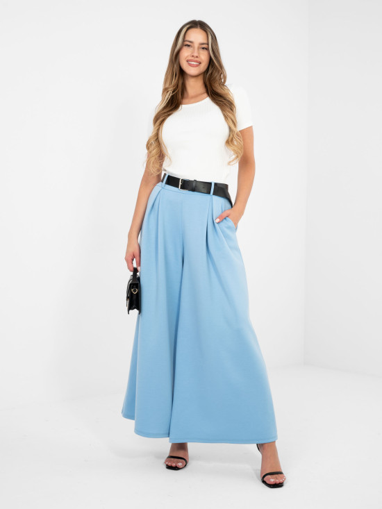 Biela rebrovaná bavlnená blúzka s krátkym rukávom