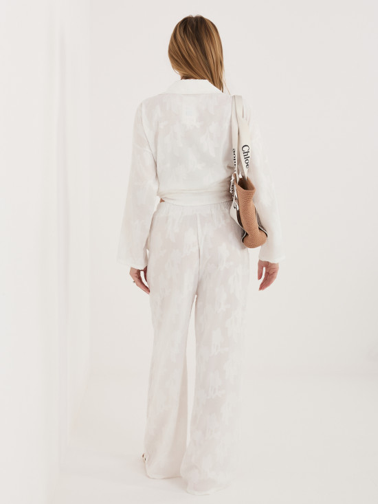 Biely dámsky komplet