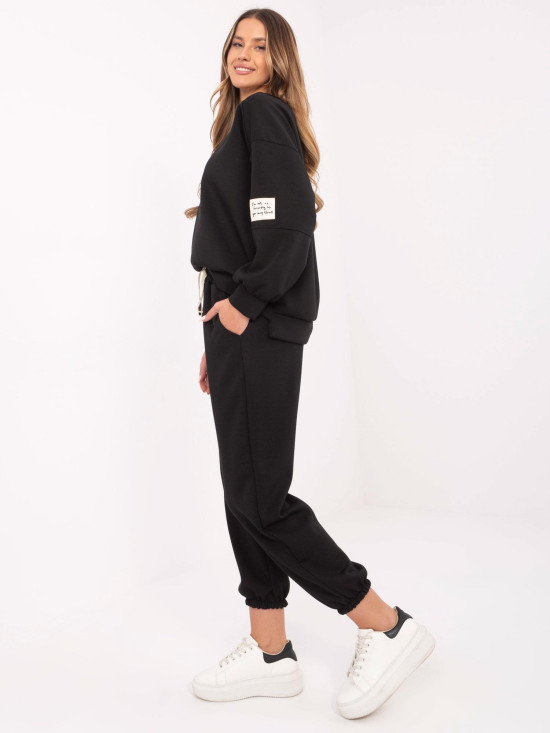 Štýlový čierny komplet