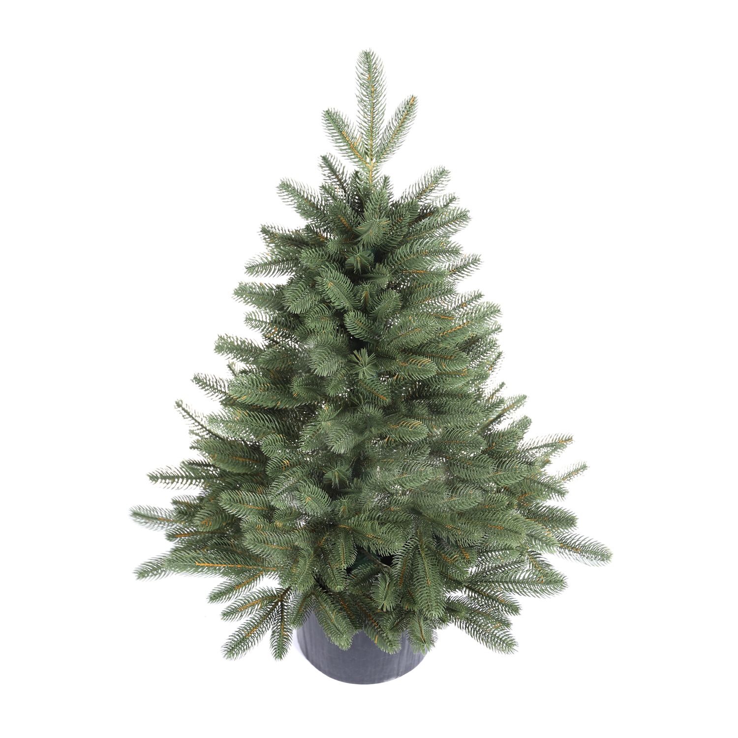 Vianočný stromček v kvetináči 3D Smrek MORITZ 80 cm