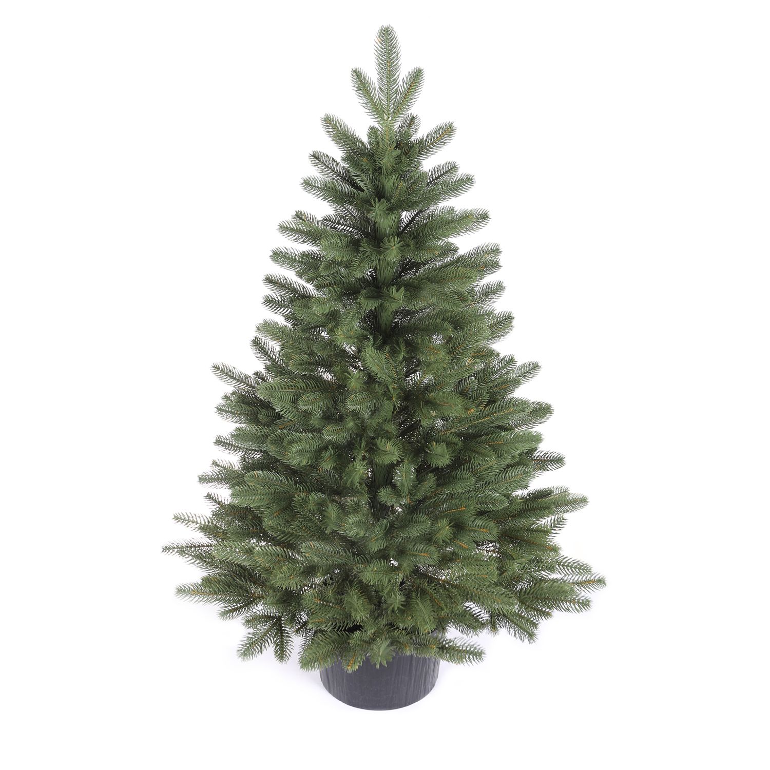 Vianočný stromček v kvetináči 3D Smrek MORITZ 110 cm