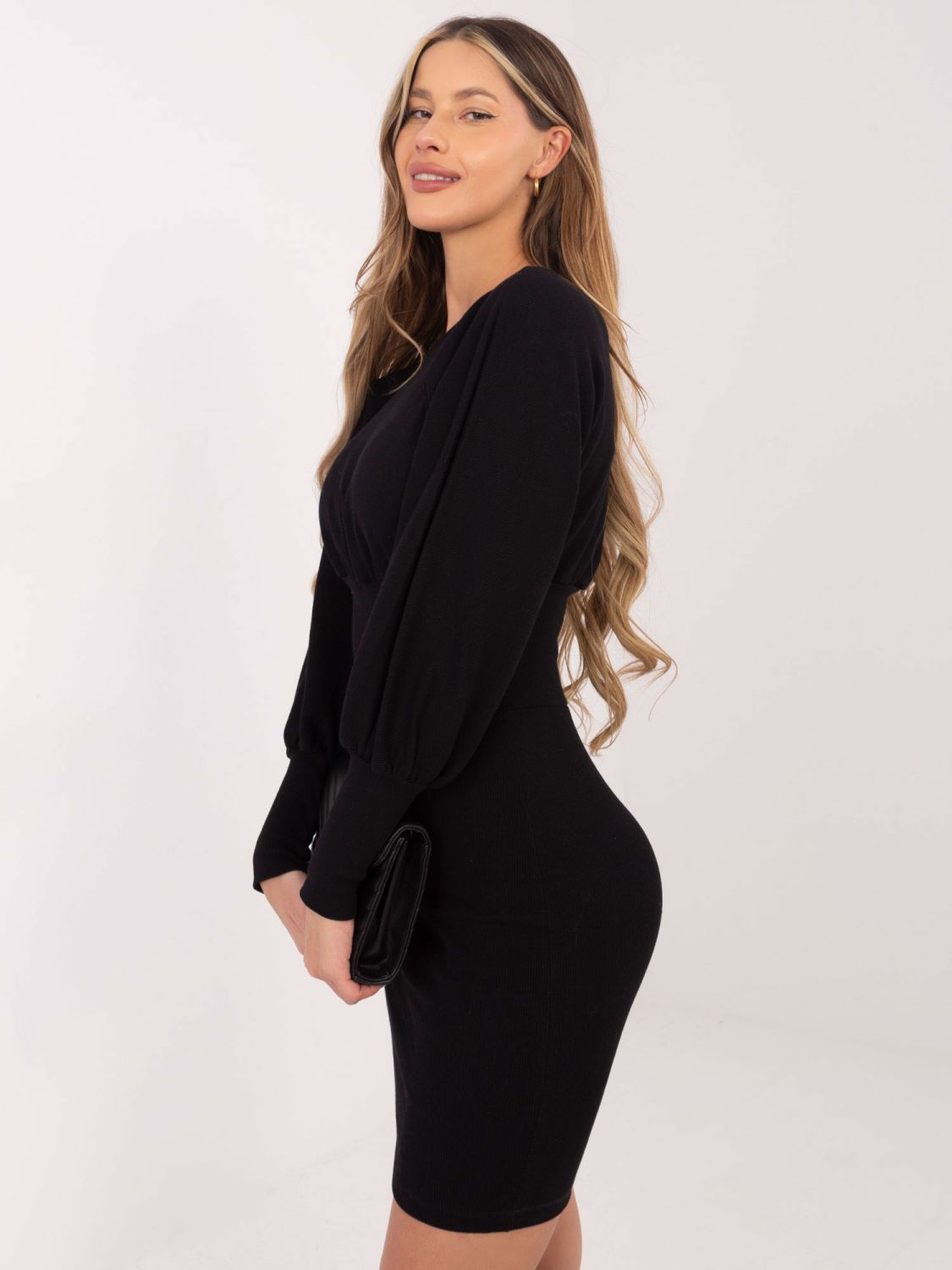 Čierne šaty Letizia