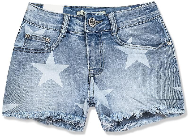 Jeans šortky s potlačou