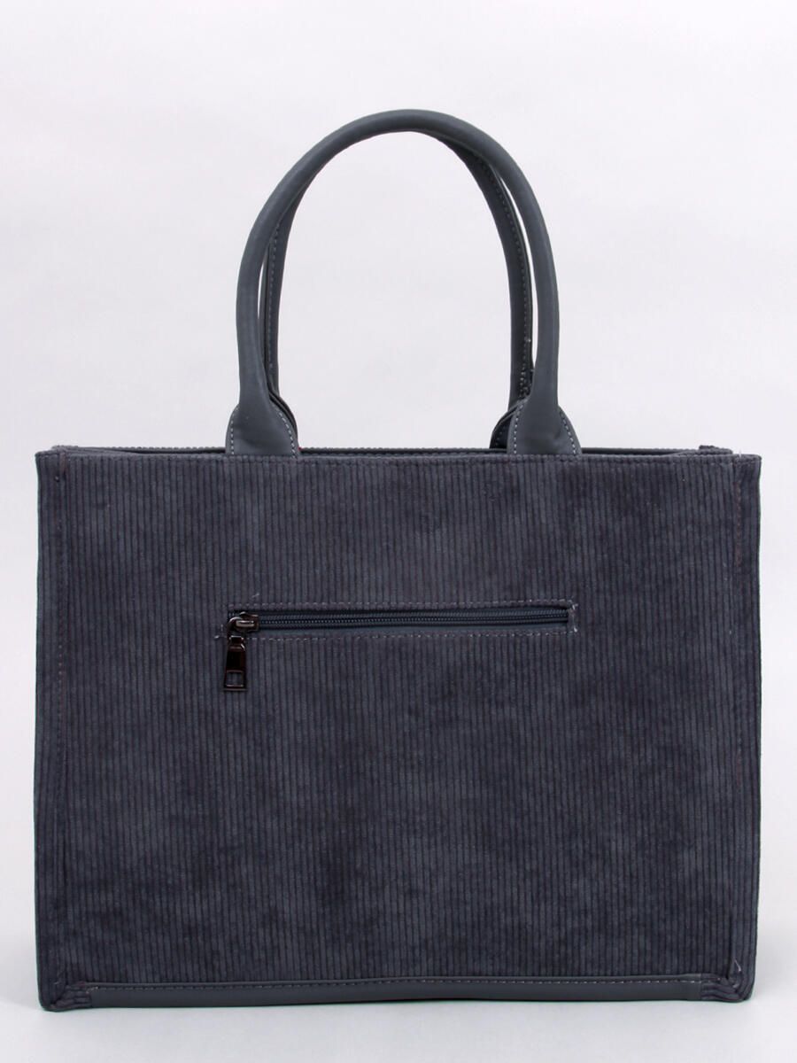 Dámska shopper taška tmavosivá