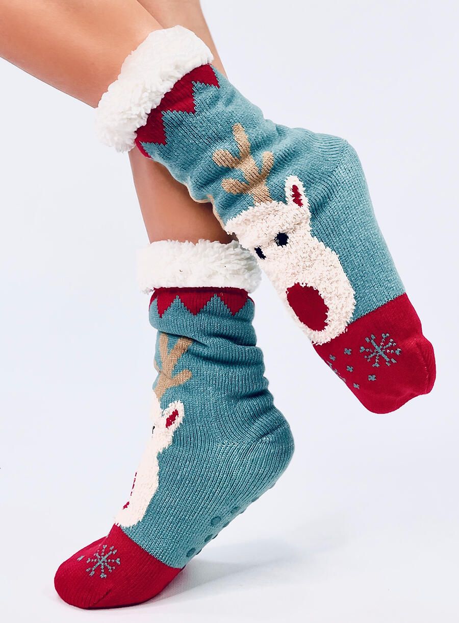 Ponožky REINDEER modré