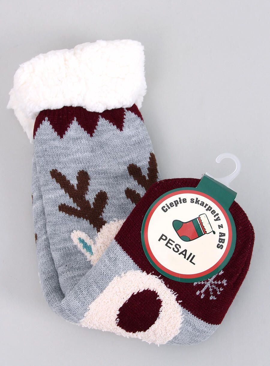 Ponožky REINDEER sivé