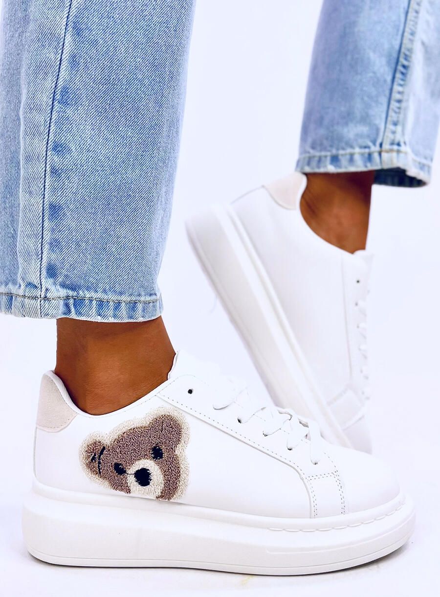 Biele tenisky TEDDY