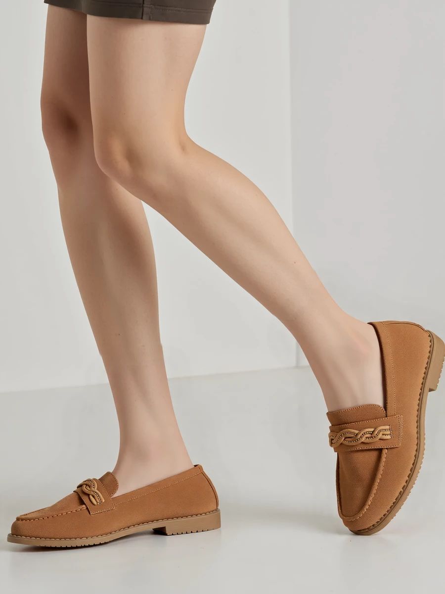 Dámske mokasíny ROCHELLE v camel hnedej