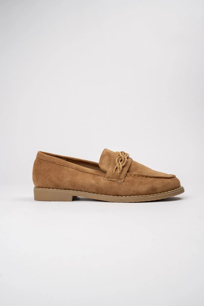 Dámske mokasíny ROCHELLE v camel hnedej