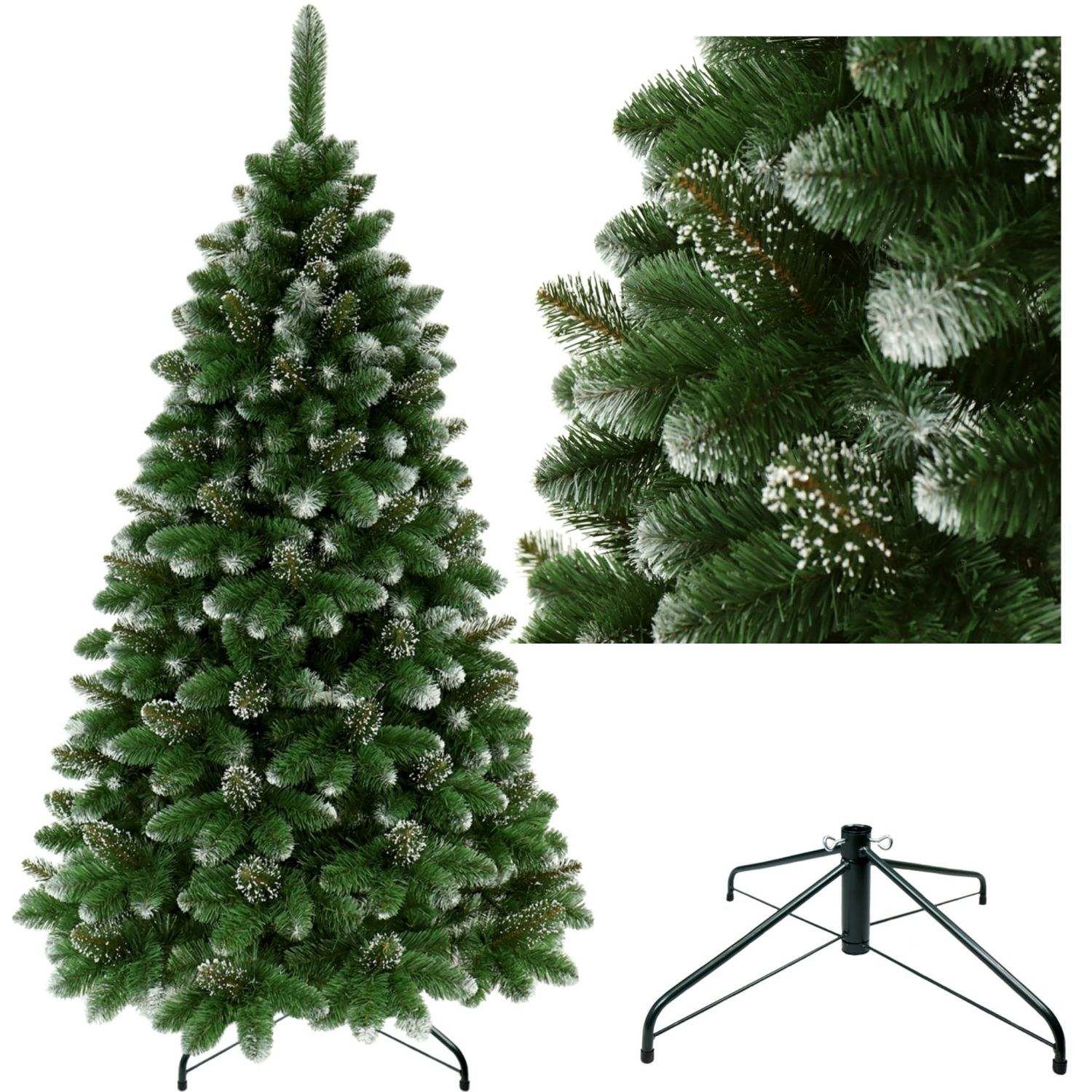 Umelý stromček Borovica kryštálová 150 cm